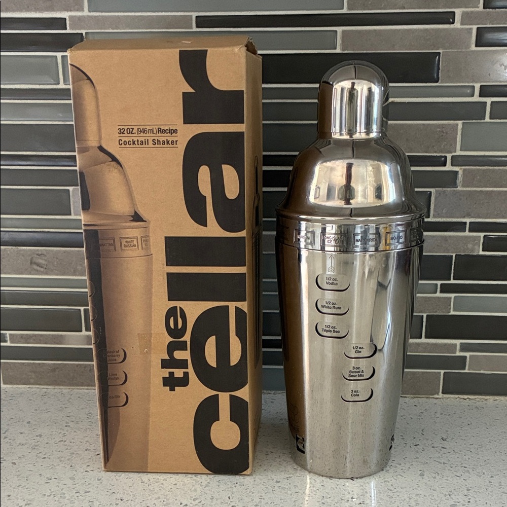 Stainless Steel Cocktail Shaker